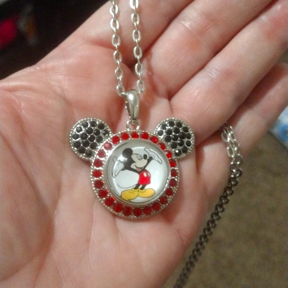 Mickey mouse necklace new